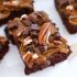 Dulce de Leche, Pecan, and Dark Chocolate Brownies
