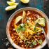 Crockpot Spicy Vegetarian Tortilla Soup with Quinoa