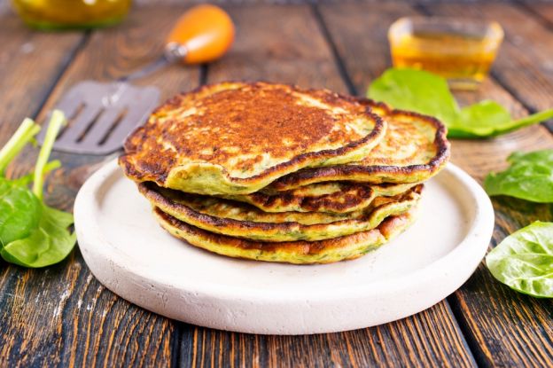Savory Spinach Pancakes