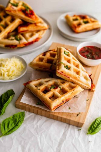 Pizza Waffles