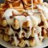 Cinnamon Roll Waffles