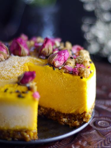 Raw Golden Butternut Icebox Cake