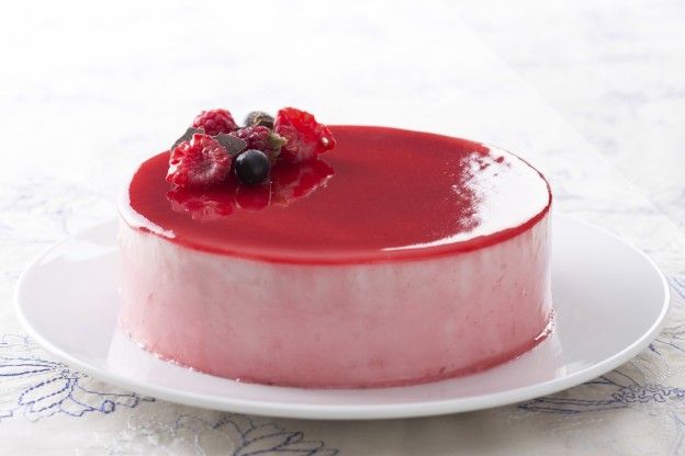 Red fruit mousse
