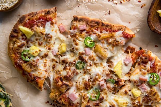 Grilled Hawaiian Pizza