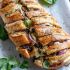 Barbecue Chicken Pizza-Stuffed Pull-Apart Bread