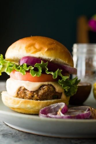 Southwestern Grilled Turkey Burgers