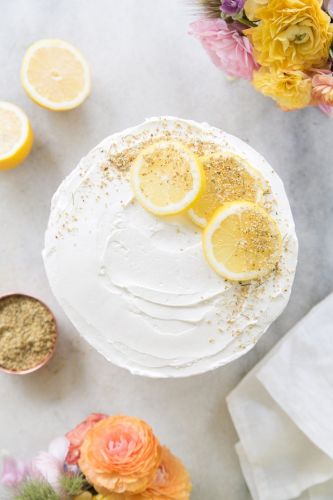 Lemon Elderflower Cake