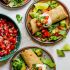 Cheesy Green Chile Chicken Chimichangas