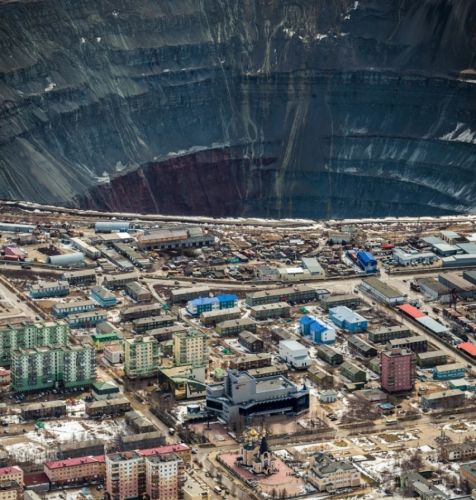 A giant diamond mine