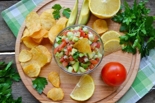 Tomato and Avocado Salsa