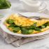 Spinach and Mozzarella Omelette