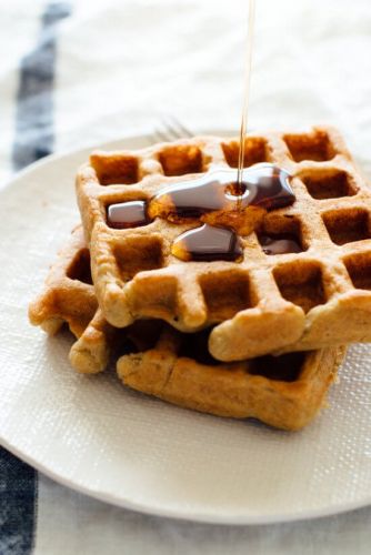 Gluten-Free Oat Waffles