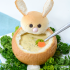 Bunny bread bowl