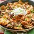 Easy beef burrito skillet