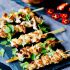Easy chicken satay with peanut chili sauce