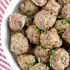 Easy homemade meatballs