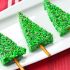 Christmas Tree Rice Krispie Treats