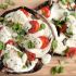 16. Portobello mushroom pizzas