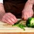 Cut the bell pepper