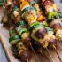 Grilled Cajun Chicken And Sausage Kebabs