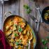 Roasted Eggplant with Cardamom and Coconut Milk