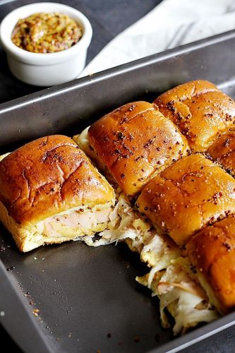 5-Ingredient Turkey Swiss Sliders