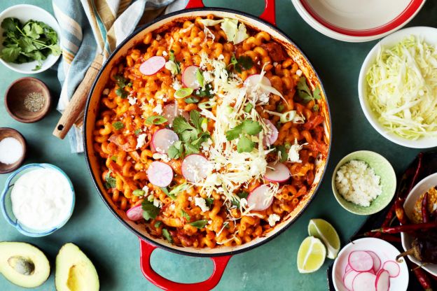 Pozole Mac and Cheese