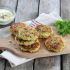 Garlic Parmesan Quinoa Zucchini Fritters