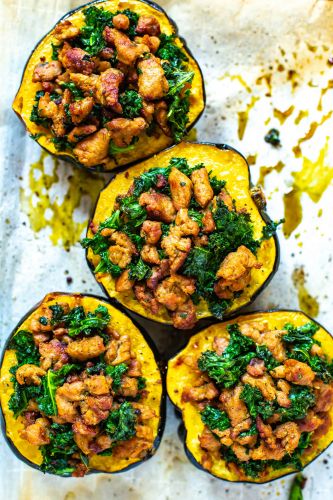 3-Ingredient Stuffed Acorn Squash