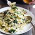 Farfalle Pasta with Bacon Kale and Mozzarella