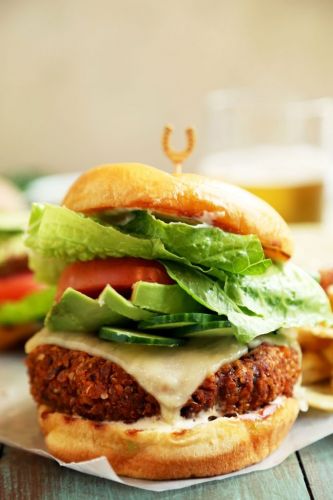 Hoppin' John Veggie Burgers