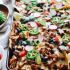 Hatch Chile Pork Nachos with Havarti Cheese