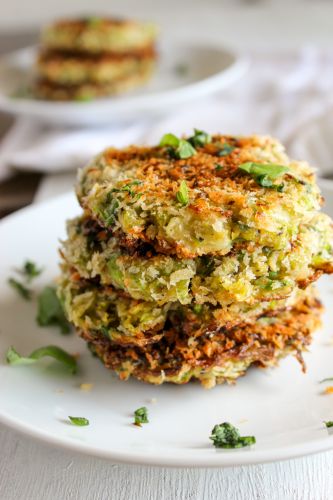 Brussels sprout fritters