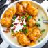 Loaded Potato Soup with Cheesy Tater Tots