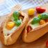 Egg boats: Baked eggs in bread rolls