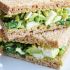 Avocado egg salad sandwich