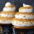 EGGNOG CUPCAKES WITH SPICED RUM