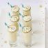 Set out festive eggnog shooters