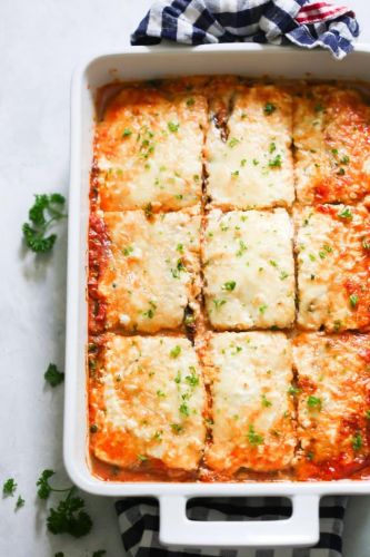 Low Carb Eggplant Lasagna