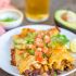 Black Bean & Crispy Mashed Potato Enchiladas