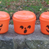Halloween Ghost and Pumpkin Buckets - 1985-2006