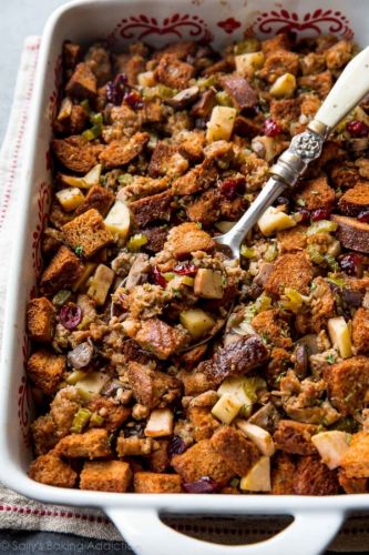 Herbed Sausage and Apple Stuffing