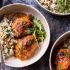 Sweet And Sticky 3-Ingredient Apricot Chicken with Cauliflower Rice