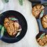Cashew Almond Butter Cookies with Candied Sage