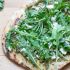 Grilled Pesto Pizza with Arugula and Feta