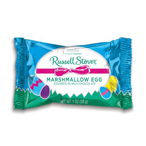 8. Russell Stover Chocolate Marshmallow Eggs