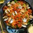 Pasta all'Amatriciana with Clams