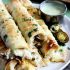 Jalapeno Popper Chicken Taquitos
