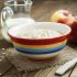 Apple rice pudding
