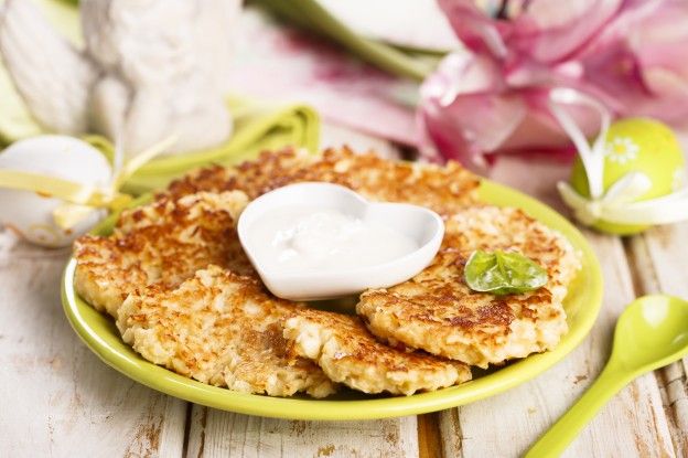 Parsnip pancakes